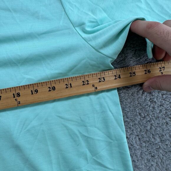 S Callaway Shirt Mens L Teal OptiDri Polo Performance Golf Short Sleeve NWT - Picture 4 of 8